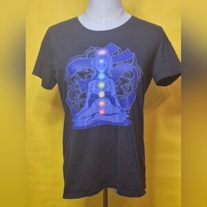 Chakra Meditation Graphic T-Shirt
